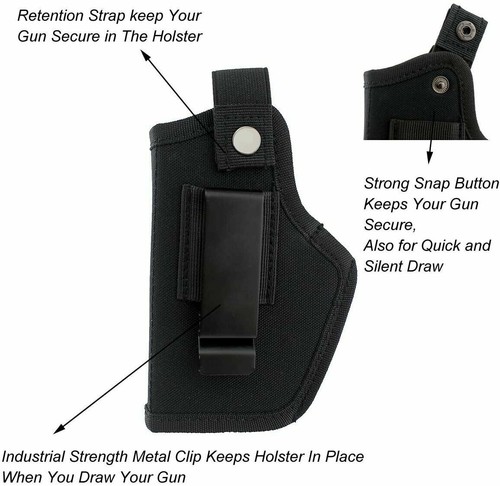 OWB Nylon Gun Holster for Glock G48 - Picture 5 of 5