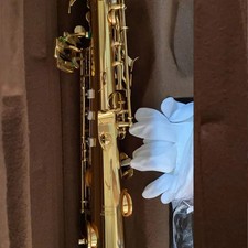 Classic 475 Straight Soprano Saxophone Gold Bb Woodwind Instrument with Case