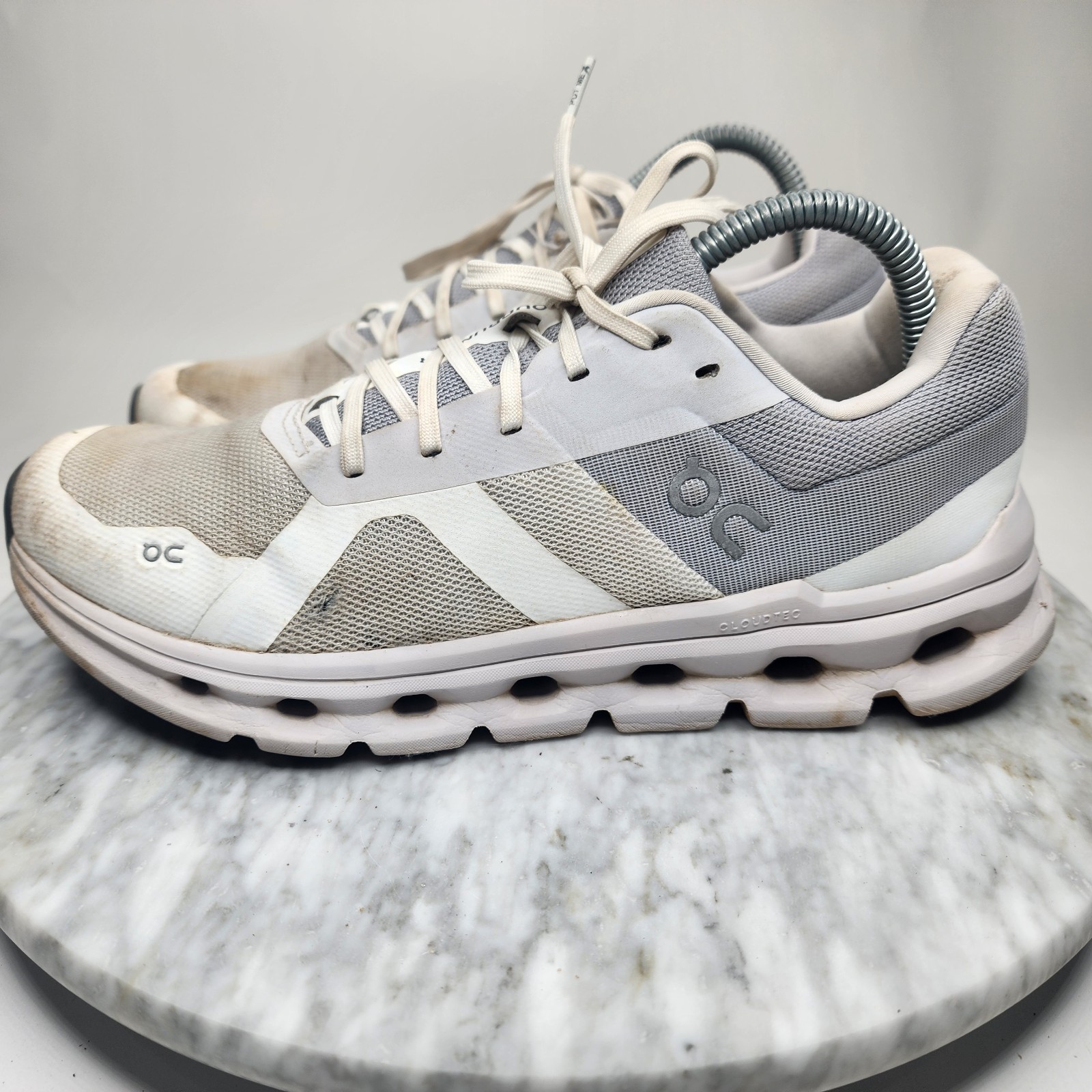 On Cloud Cloudrunner Running Shoes White Frost Wo… - image 6