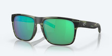 Costa Del Mar Sunglasses Spearo XL Matte Reef /Green Mirror POLARIZED Glass 580G