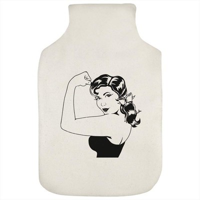 Wärmflaschenbezug ''Woman Flexing Muscle'' (HW00045920)