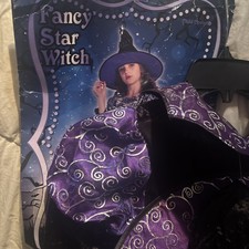Gorgeous Girls Halloween Witch's Costume Dress SMALL 4-6 Blac.  Brand New.