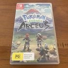 Pokemon Legends Arceus Nintendo Switch Game 2022 Complete VGC PAL Free Postage