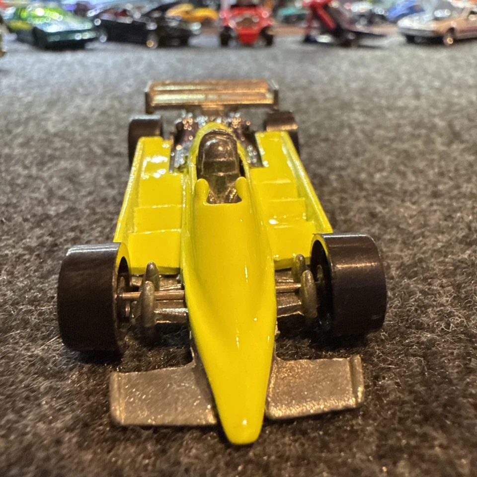 1982 Hot Wheels Turbo Streak зеленый желтый инди автомобиль - Изображение 2 из 4