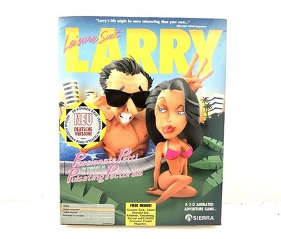 Larry Game für Amiga Commodore Sierra 12 Disketten