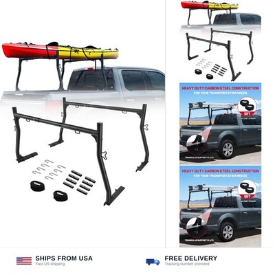 Truck Ladder Rack for Most Trucks - Universal Non-Drilling 46''-71'' in Width...