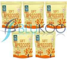 Crazy Jack Organic Soft Dried Apricots Ready to Eat - 200g(Pack of 5)
