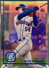 2022 Bowman Heritage Tyler Whitaker #BHPC-23 Chrome Refractor /199 Houston