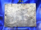 INA Steel Engraving Plate Used For Printing Paper Currency Bonds Stocks Etch. — photo 2