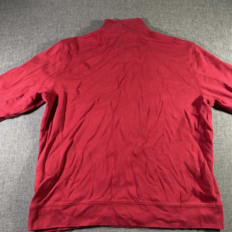 Suéter ligero Vineyard Vines para hombre mediano cuarto cremallera ballena Foto 2 de 4