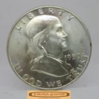 1950-D Franklin Half Dollar, 90% Silver - #C59741NQ
