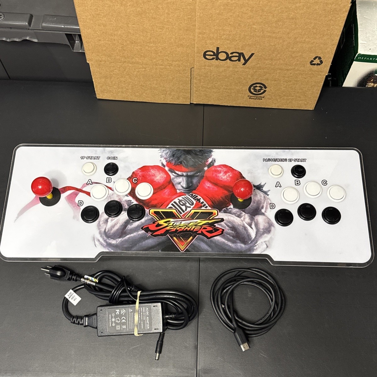 Pandora RRTV XI Plus/Arcade Style/Street Fighter/Over 2,700 Games/Tested  w/HDMI