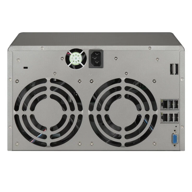 QNAP TS-859 Pro+ 8-Bay NAS | 2 GB RAM | Atom D510 4x 1.8 GHz | Dual Gigabit LAN - Image 4 of 4