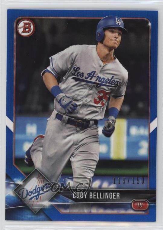 2018 Bowman Blue 119/150 Cody Bellinger #47 nd3