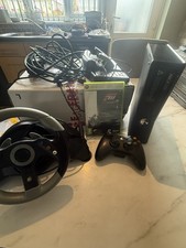 Xbox 360 Console And Wheel Bundle