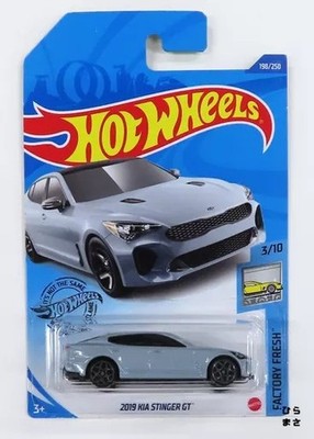 1/64 2019 Kia Stinger GT grau Hot Wheels Factory Fresh GHF02-M7C6
