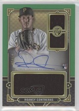 2022 Topps Triple Threads Emerald 46/50 Roansy Contreras #RFPAR-RC Auto 2x4
