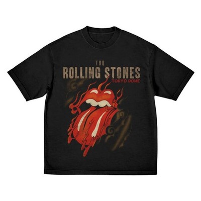 The Rolling Stones T-Shirt Herren Tokyo Dorne schwarz