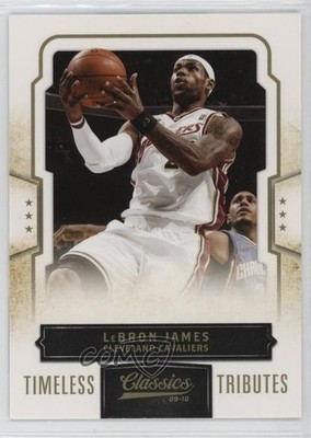 2009-10 Panini Classics Gold Timeless Tributes /50 LeBron James #38 4at