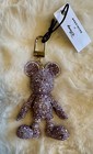 NWT Disney BaubleBar Mickey Mouse Purple Rhinestone Bag Charm — photo 1