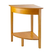 Winsome Studio Wood Corner Table Honey 99320