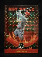 2022 Panini Mosaic - Hot Sauce Shohei Ohtani #HS-6 Green Mosaic Prizm