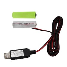 Battery Eliminator USB Power Supply Converter 5V to 1.5V/3V/4.5V/6V/9V 1-4