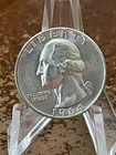 1964 D Washington Quarter 90% Silver BU US Coin # WX63