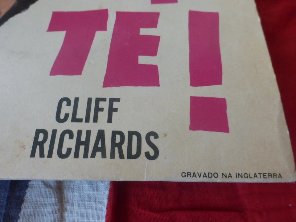 CLIFF RICHARD DYNAMITE ODEON BRAZIL p/s ONLY ORIGINAL BWB-92 45RPM 7"  VG VG - Image 3 of 4