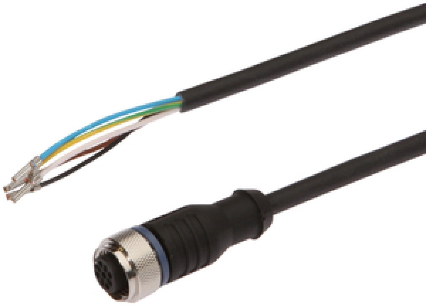 Self Finishing Connector M12 Straight Female VKA00625