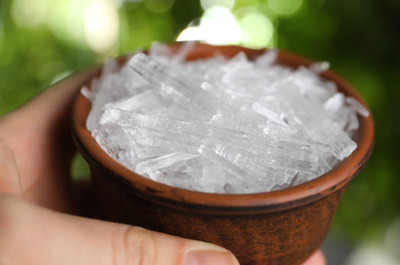 Menthol Crystals USP 100% Pure   Natural Bulk 1 5 LB Pharma Grade Mentha