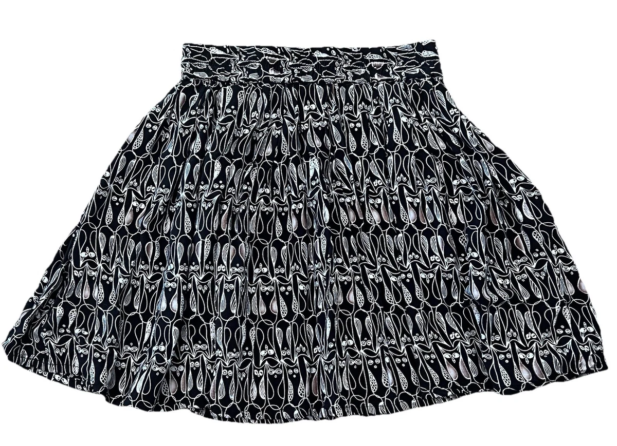 Jupe Bleue Et Noire Taille 38 Molly Bracken Neuve