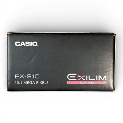 Casio EXILIM CARD EX-S10 10.1MP Digital Camera - Red for sale