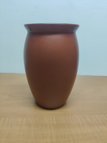 3 Cantaritos de Barro Mexican Clay Cup Cocktail Terracotta 6.75" Height Glazed - Picture 4 of 5