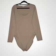 Old Navy Long-Sleeve Square-Neck Bodysuit Women's Size XL