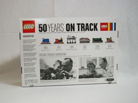 LEGO Trains 50 Years On Track 4002016 1140 Pcs 2016 New Sealed from Japan