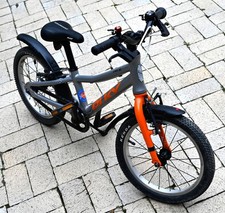 Puky S Pro 16 Alu, Silber-Orange, Kinderrad 16, gebraucht