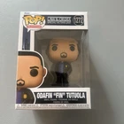 Funko Pop Television Law and Order  Odafun Fin Tutuola 1272 w/ protector vaulted