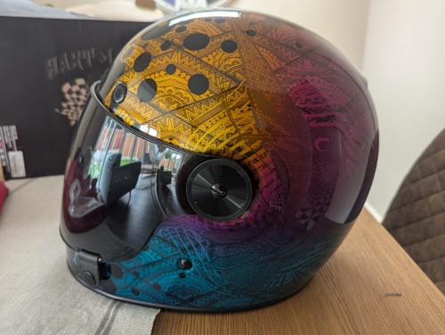 Bell Bullitt SE Hart Luck Gloss Metallic Bubbles - Medium - Limited Edition - Picture 6 of 13