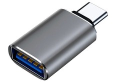 Adattatore da Tipo C Maschio a USB Femmina, Adattatore OTG da USB a USB C