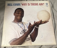 BILL COSBY SIGNED WHY IS THERE AIR LP ALBUM JSA COA
