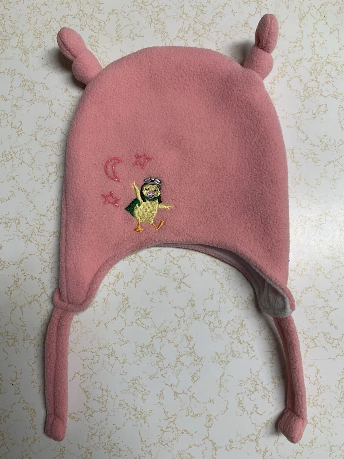RARE Nickleodeon Wonder Pets! Ming-Ming Baby Winter Hat Pink Duck 2008