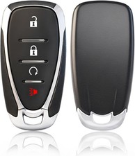 Key Fob Shell for 2016-2023, Replacement Smart Remote Key Case Cover 4 Buttons f