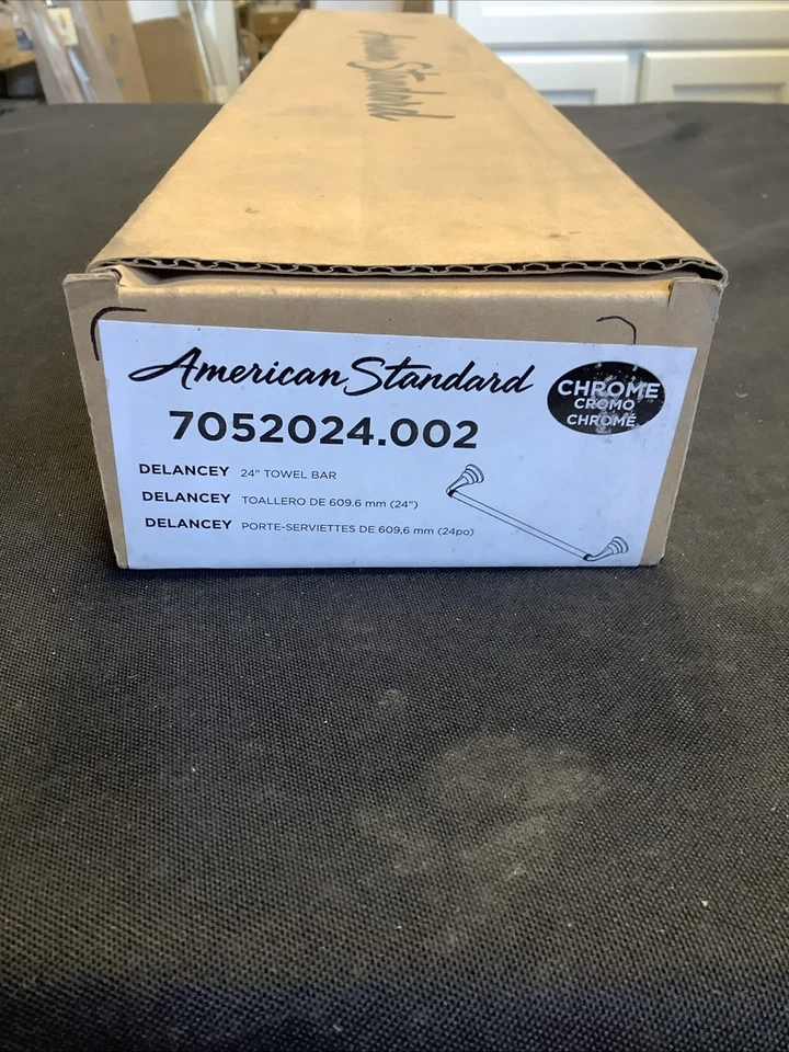 American Standard 24” Towel Bar. Chrome. 7052024.002 E7 - Image 2 of 4