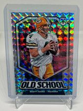 2020 Panini Mosaic Old School BRETT FAVRE Silver Mosaic Prizm #OS16 Packers
