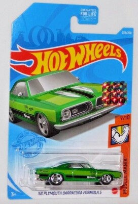 2021 HOT WHEELS RLC FACTORY SET MUSCLE MANIA1968 PLYMOUTH BARRACUDA FORMULA S