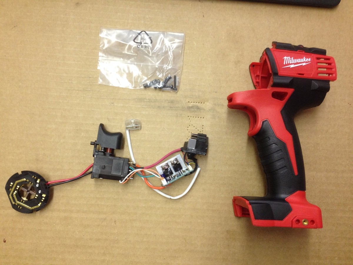 テッチ NEW MILWAUKEE SWITCH & HANDLE ASSEMBLY 23-66-1237 REPLACES 23-66