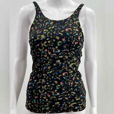 Athleta Tank Cheetah Leopard XXS