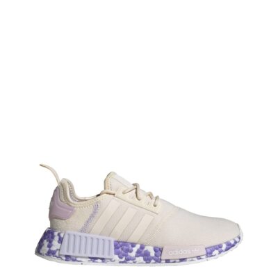 adidas Women NMD_R1 Running Shoes Wonder  GW5694 White/Purple Tint