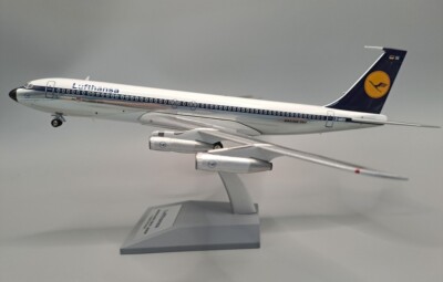 JFox JF-707-3-005P Lufthansa Boeing 707-300 D-ABOX Diecast 1/200